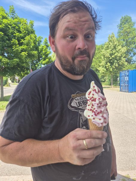 Kleines Eis zur Belohnung